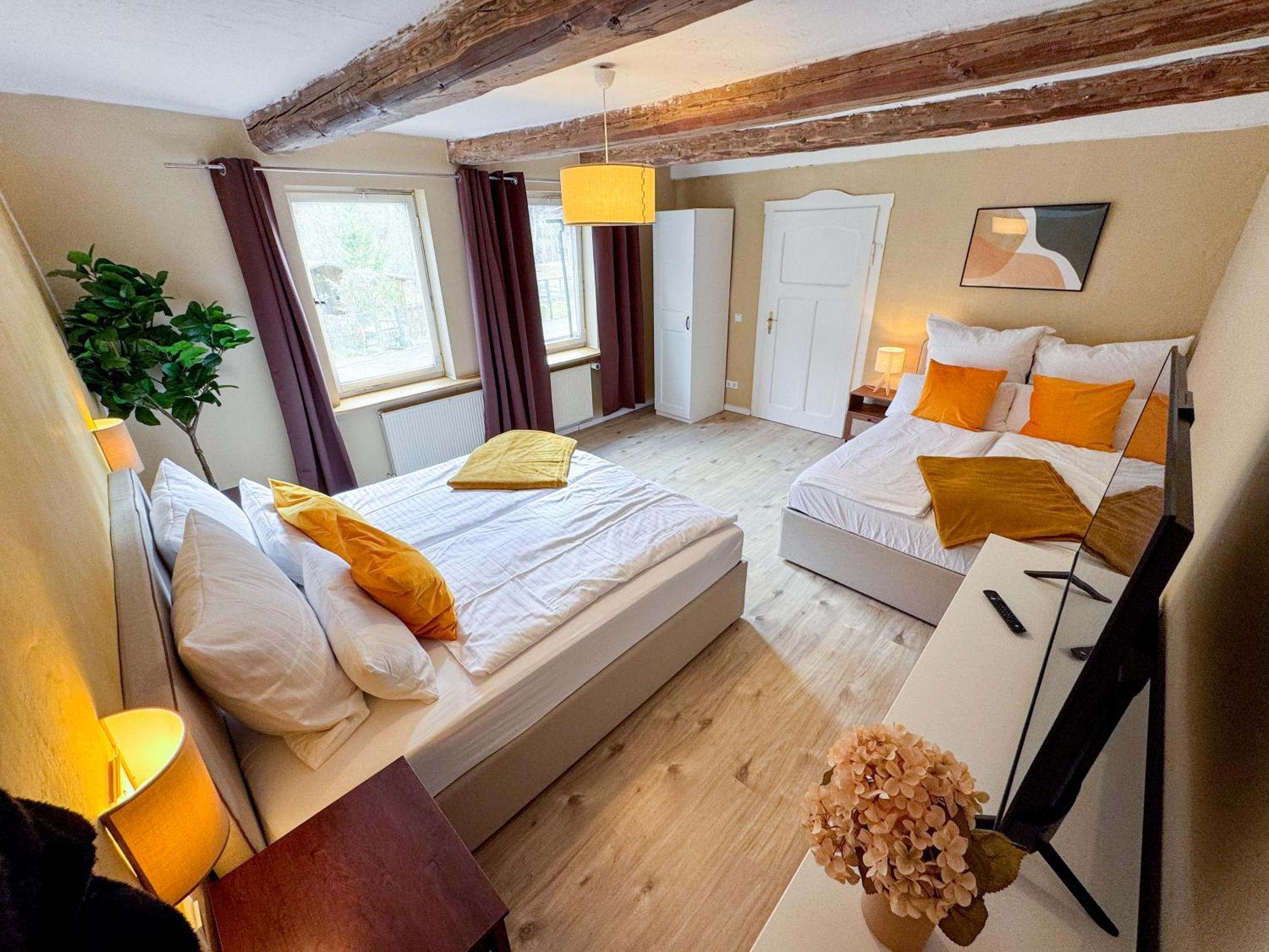 Willa Haus Ludwig - Saniertes Fachwerkhaus Im Harz - 12 Personen Thale Zewnętrze zdjęcie